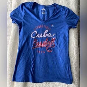 Chicago Cubs MLB baseball tee, size Medium